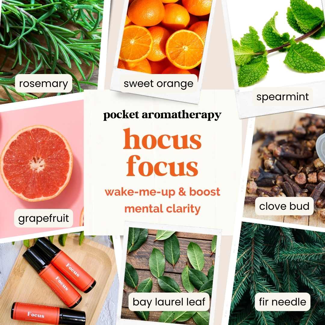 Focus Essential Roller Blend: Pocket Aromatherapy