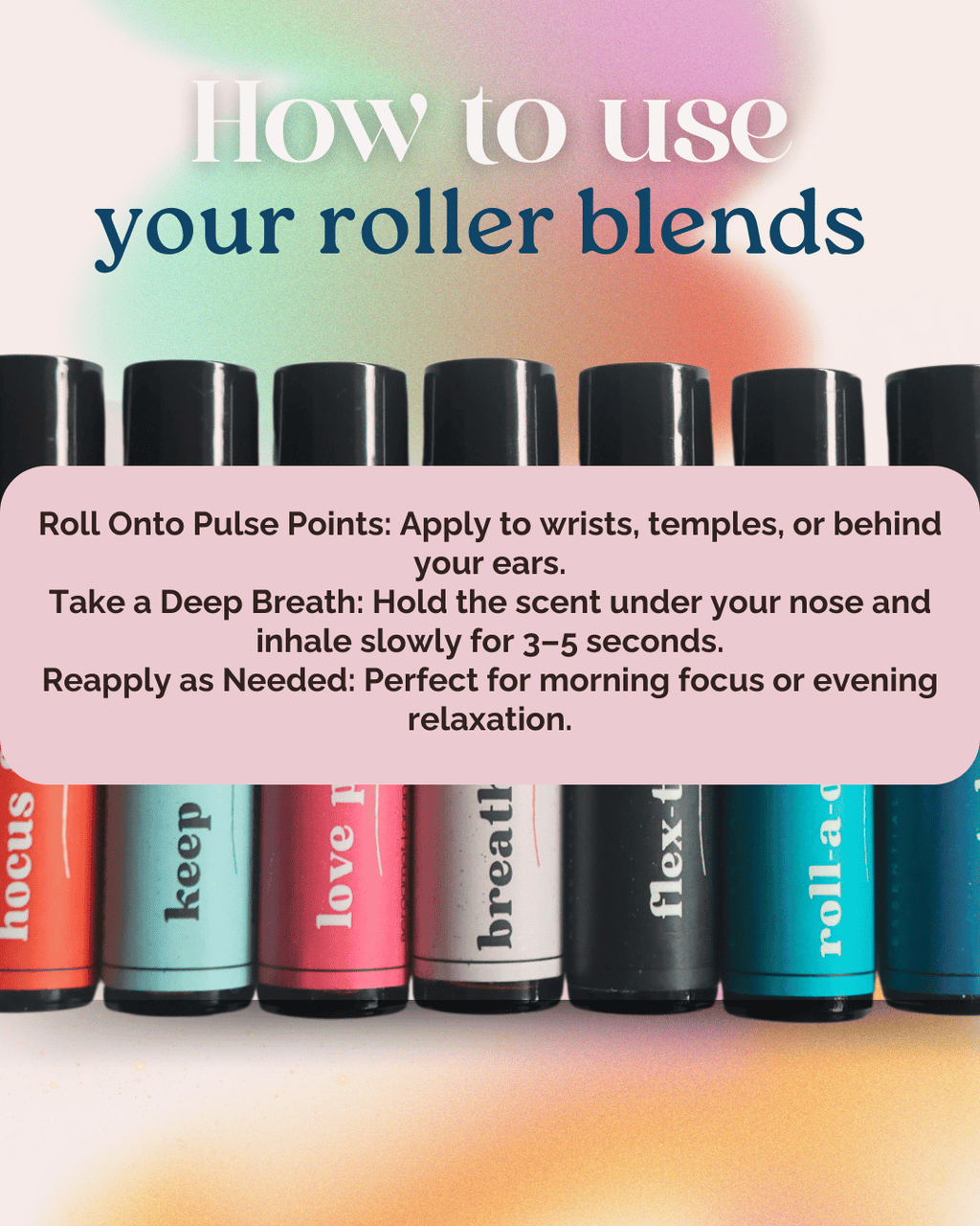 Aromatherapy Roller Blends
