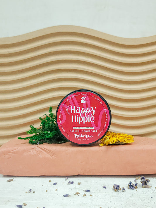 Happy Hippie - Lavender Vanilla Natural Deodorant cream
