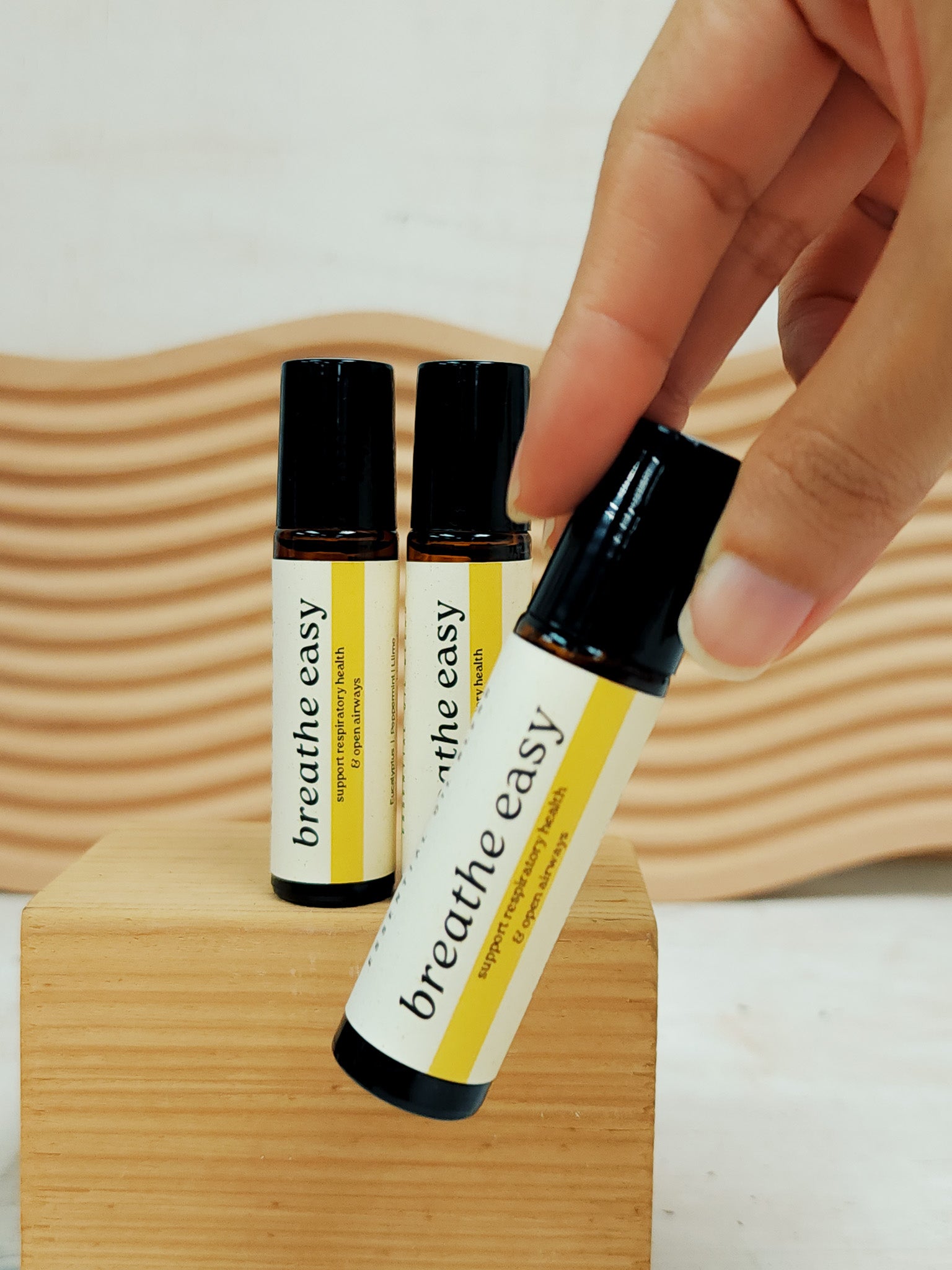 Breathe Easy: Aromatherapy Roller Blend