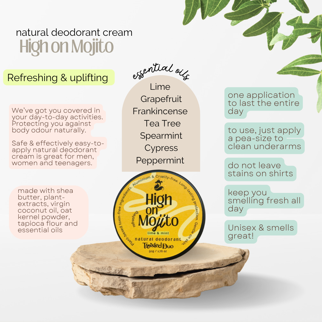 The Self-Care Ritual : Deodorant and Roller Blend set