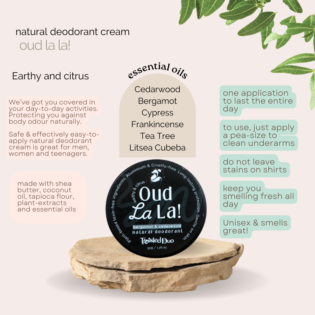 The Self-Care Ritual : Deodorant and Roller Blend set