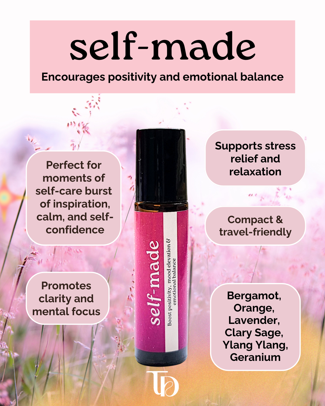 self-made blend boosts positivity and emotional balance